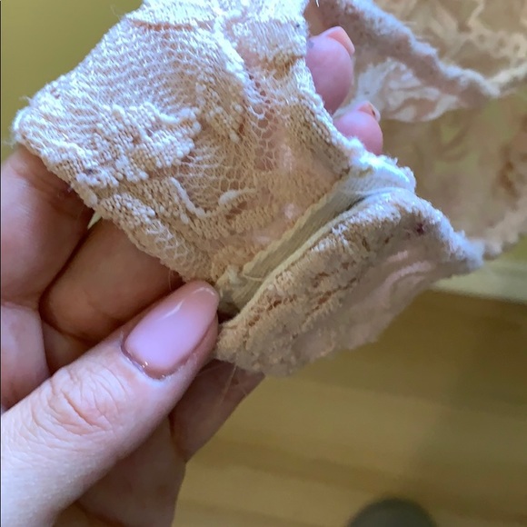 Cream Sans Souci floral mesh bodysuit - Picture 5 of 6